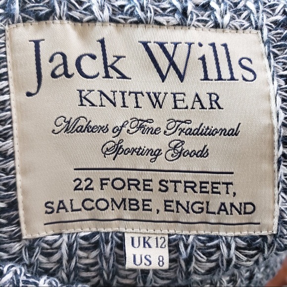 JACK WILLS Marled knit sweater size‎ 8 - Picture 3 of 7